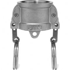 USA Sealing - 1-1/2" Cam & Groove Dust Cap for Use with Adapters - Eagle Tool & Supply