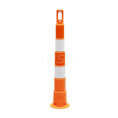 Traffic Barrels, Delineators & Posts; Type: Channelizing Cone; Material: Polyethylene; Reflective: Yes; Base Needed: Yes; Height (Inch): 50.4; Width (Inch): 7-3/4; Additional Information: Sheeting Grade: Engineer; Series: 650R1; Dimensions: 42 in Without