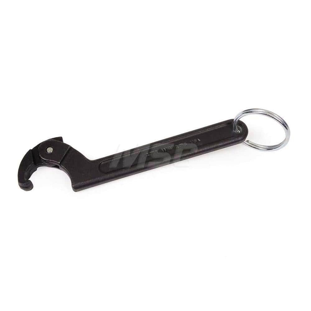 Spanner Wrenches & Sets; Maximum Capacity (Inch): 2.0000; Maximum Capacity (Inch): 2; Overall Length (Inch): 5-3/8; Finish: Black; Warranty: Lifetime Limited; Minimum Capacity (Fract. Inch): 3/4