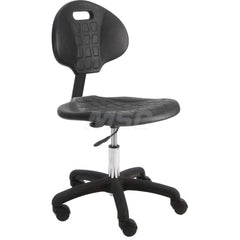 Task Chair: Polyurethane, Black