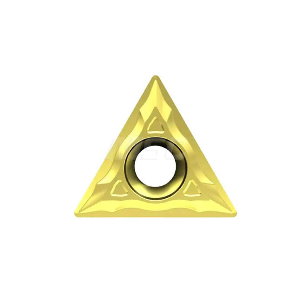 Turning Insert:  TCMT110204-UG YG3010,  Solid Carbide TiCN & Al2O3 Finish,  0.4060″ Long,  1/4″ Inscribed Circle,  N/A Series  TCMT