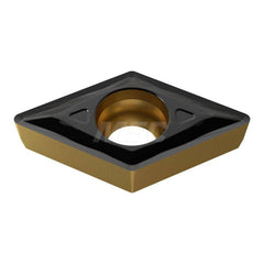 Turning Insert:  DCMT070204-UF YG3020,  Solid Carbide TiCN & Al2O3 Finish,  0.2950″ Long,  1/4″ Inscribed Circle,  N/A Series  DCMT
