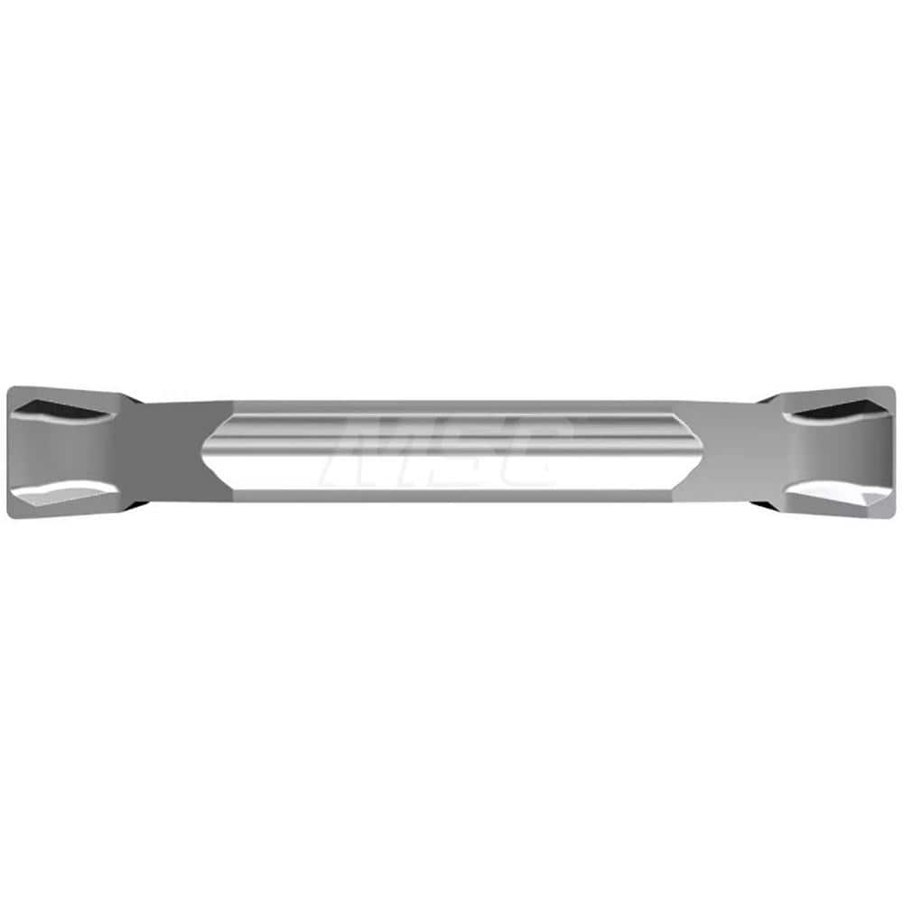 Grooving Insert: YG602G, Solid Carbide TiAlN Finish, Neutral, 0.079″ Cutting Width