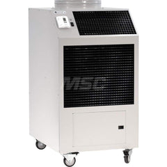 Portable Air Conditioner: 36,000 BTU, 208 & 230V, 30A 27-1/2″ Wide, 35″ Deep, 50-1/4″ High, 6-30P Plug