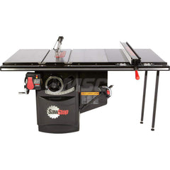 Table Saws; Blade Diameter (Inch): 10; Arbor Diameter (Inch): 5/8; Rip Capacity: 36 in; Maximum Cutting Depth (Inch): 3-1/8; Phase: 3; Horse Power: 7; Table Depth: 30 in; Maximum Speed: 4000 RPM; Amperage: 9; Voltage: 480; Maximum Rip to Left of Blade (In