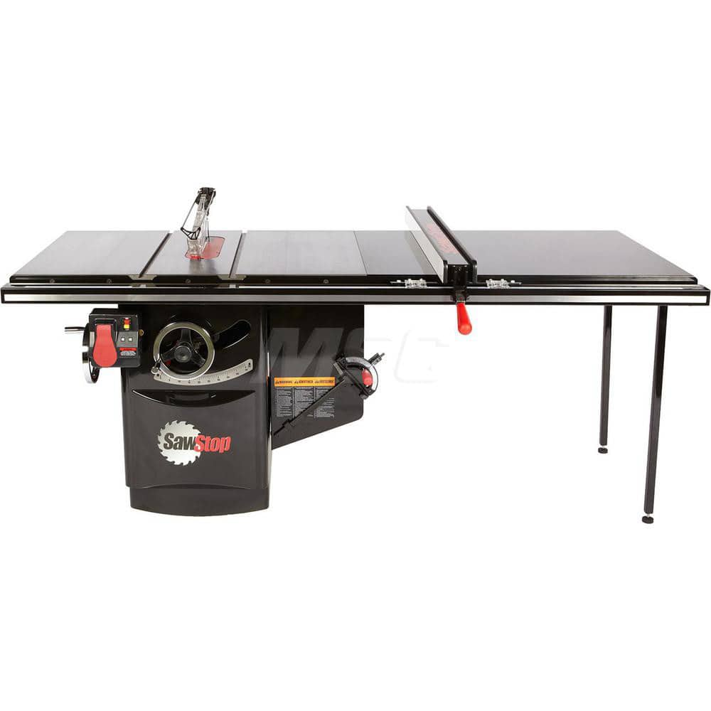 Table Saws; Blade Diameter (Inch): 10; Arbor Diameter (Inch): 5/8; Rip Capacity: 52 in; Maximum Cutting Depth (Inch): 3-1/8; Phase: 3; Horse Power: 7; Table Depth: 30 in; Maximum Speed: 4000 RPM; Amperage: 9; Voltage: 480; Maximum Rip to Left of Blade (In