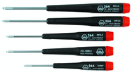 5 Piece - 1.27mm - 3.0mm - Precision Ball End Hex Metric Screwdriver Set - Eagle Tool & Supply