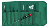 8 Piece - T3; T4; T5; T6; T7; T8 x 40mm; T9; T10 x 50mm - Precision Torx Screwdriver Set in Pouch - Eagle Tool & Supply