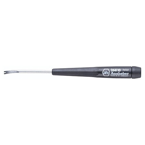 Precision Chip Lifter. 3.5 mm × 50 mm. 5.7″/145 mm Overall Length. Blade high alloy chrome-vanadium-molybdenum steel. Rotating cap for precise turning and control with fingertip. Tapered handle allows rapid rotation. - Eagle Tool & Supply
