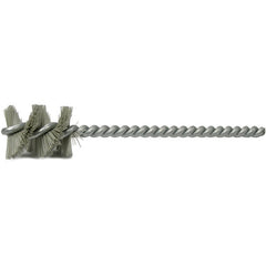 .765″ Nylox Micro Abrasive Tube Brush, 600 AO, 1″ Brush Length - Eagle Tool & Supply