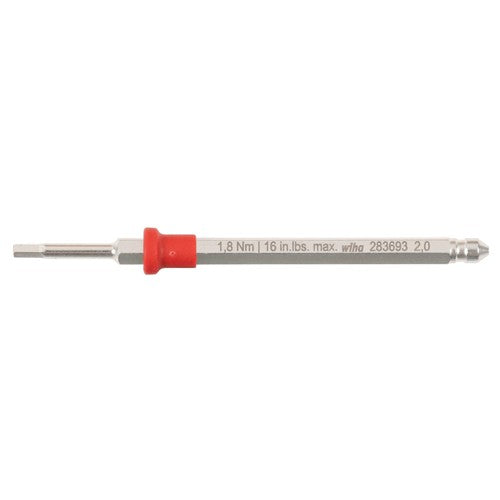 2.0MM TORQUEFIX HEX BLADE - Eagle Tool & Supply