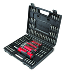 135 Piece -Everybit™ Ratchet Screwdriver Bit Set - Eagle Tool & Supply