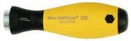 Wiha Drive-Loc VI ESD Safe Handle 115mm. Ergonomic Cushion Grip; Drive-Loc Mechanism - Eagle Tool & Supply
