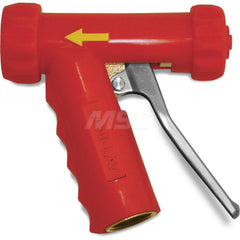 SANI-LAV - Sprayers & Nozzles; Type: Mid-Sized Spray Nozzle ; Color: Red ; Connection Type: Female to Male ; Material: Brass; Stainless Steel ; Material Grade: N/A ; Pipe Size (Inch): 3/4 - Exact Industrial Supply