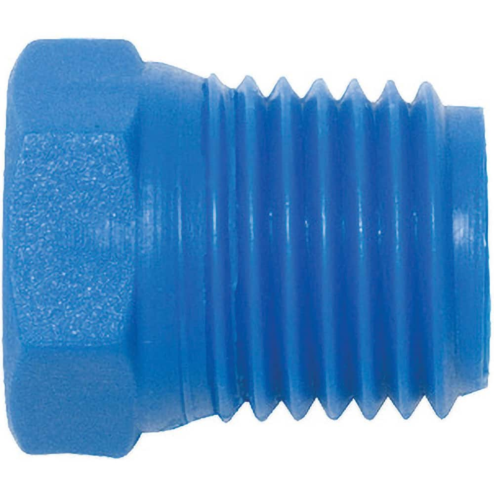 Loc-Line - Coolant Hose Extension Elements, Segments & Caps; Type: BSPT ; Hose Inside Diameter (Inch): 1/4 ; Includes: Plugs ; Thread Type: BSPT ; Number of Pieces: 4.000 ; Acid Resistant: No - Exact Industrial Supply