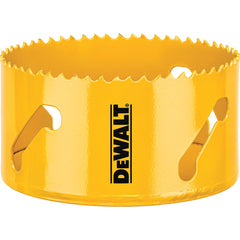 DeWALT - Hole Saws; Saw Diameter (Inch): 4-1/8 ; Cutting Depth (Inch): 1-3/4 ; Saw Material: Bi-Metal ; Cutting Edge Style: Toothed Edge ; Material Application: Metal; Plastic; Wood - Exact Industrial Supply