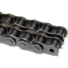 Shuster - X-TEND 120-2RIVSBRX10, 1-1/2" Pitch, ANSI 120-2, X-Tend Double Strand Roller Chain - Exact Industrial Supply