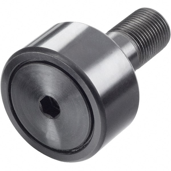 Tritan - Cam Followers & Idler Rollers; Type: Crowned Sealed Stud Cam Follower with Hex ; Roller Diameter (Decimal Inch): 1.8750 ; Roller Width (Decimal Inch): 1.0000 ; Stud Diameter (Decimal Inch): 0.7500 ; Dynamic Load Capacity (Lb.): 6,385 ; Static Lo - Exact Industrial Supply