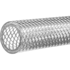 Value Collection - 1" ID x 1-1/4" OD, 25' Long, PVC Reinforced (3A) Tube - Clear, 120 Max psi, -50 to 150°F - Eagle Tool & Supply