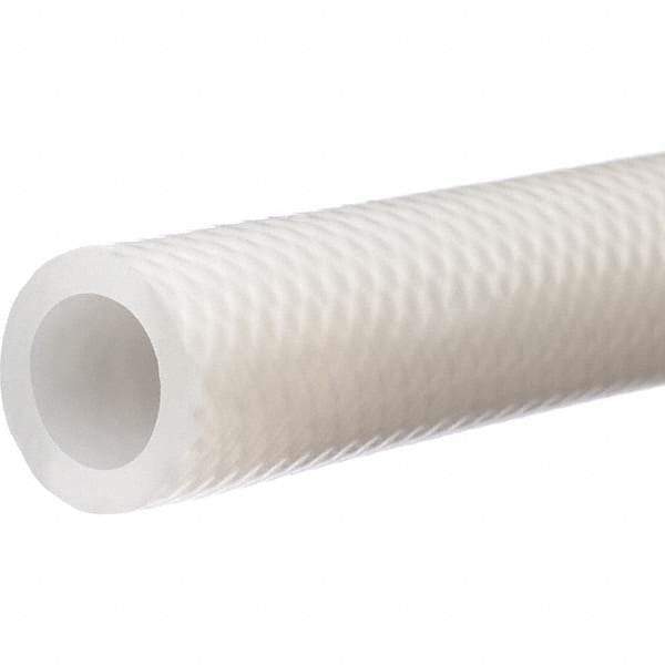 Value Collection - 1" ID x 1-3/8" OD, 100' Long, Silicone Reinforced (3A) Tube - Clear, 360 Max psi, -100 to 440°F - Eagle Tool & Supply