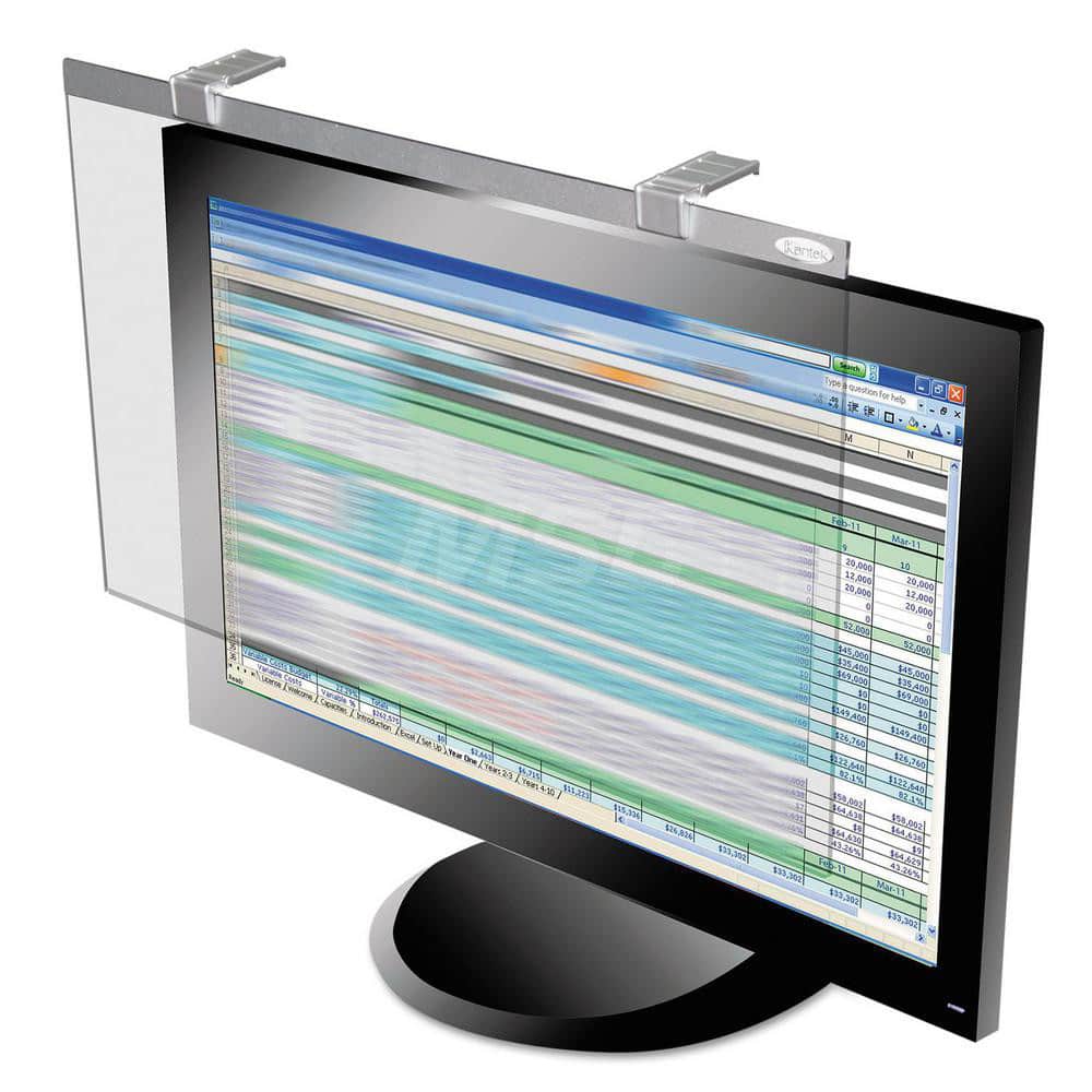 Kantek - Office Machine Supplies & Accessories; Office Machine/Equipment Accessory Type: Privacy Filter ; For Use With: 24 in Widescreen LCD ; Contents: Microfiber Cleaning Cloth - Exact Industrial Supply