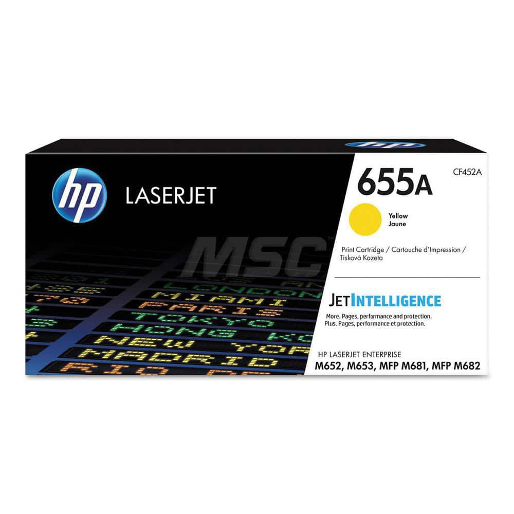 Hewlett-Packard - Office Machine Supplies & Accessories; Office Machine/Equipment Accessory Type: Toner Cartridge ; For Use With: HP Color LaserJet Enterprise Flow MFP M681f; M653dh; M653x; M653dn; MFP M681dh; M652n; MFP M682z; MFP M681z; MFP M681f; M652 - Exact Industrial Supply