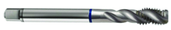 1/2-20 2B 3-Flute Cobalt Blue Ring Semi-Bottoming 40 degree Spiral Flute Tap-Bright - Eagle Tool & Supply