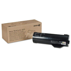 Xerox - Office Machine Supplies & Accessories; Office Machine/Equipment Accessory Type: Toner Cartridge ; For Use With: WorkCentre 3655; 3655i ; Color: Black - Exact Industrial Supply