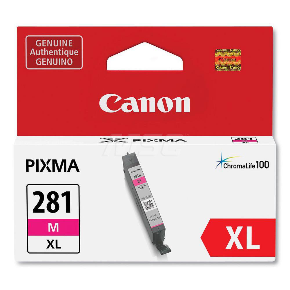 Canon - Office Machine Supplies & Accessories; Office Machine/Equipment Accessory Type: Ink ; For Use With: PIXMA TS9120 Gray Wireless; PIXMA TS6220 White Wireless; PIXMA TS8320 Black; PIXMA TS8120 Black Wireless; PIXMA TS9120 Gold Wireless; PIXMA TS8320 - Exact Industrial Supply