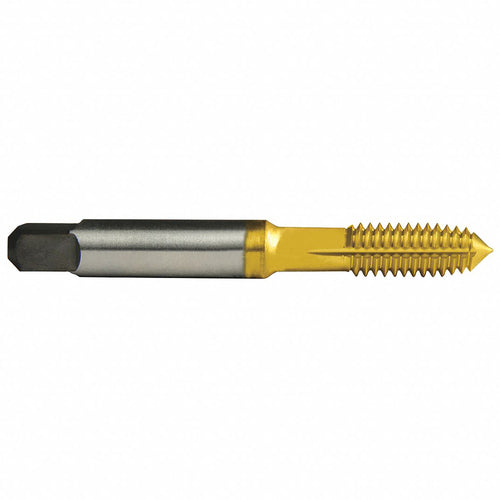 ‎3/8-16 UNC Flute H7 Plug HSS Standard Thread Forming Tap- TiN - Exact Industrial Supply
