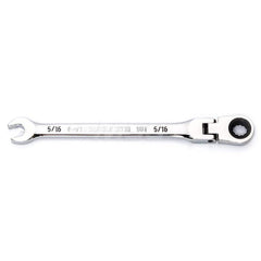 Combination Wrench: Alloy Steel, Polished Chrome-Plated