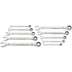 GEARWRENCH - Wrench Sets; Tool Type: Combination Wrench Set ; System of Measurement: Inch ; Size Range: 1/4 - Exact Industrial Supply