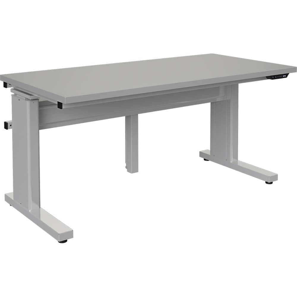 Stationary Work Bench: 60″ Wide, 30″ Deep, 44″ High 500 lb Capacity