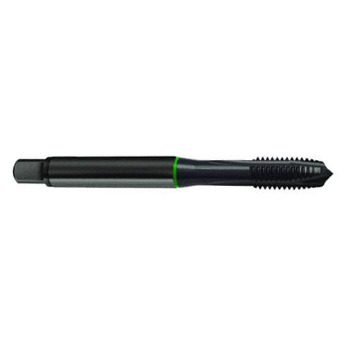 M6 × 1.0 3FL 2B Cobalt Plug Green Ring Tap-Blk-Ox FORM-B DIN 374 - Eagle Tool & Supply