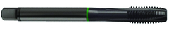 5/8-18 Dia. - 2B - 3 FL - Cobalt Plug Green Ring Tap - Blk-Ox FORM-B DIN 374 - Eagle Tool & Supply