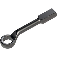 Petol - Box Wrenches; Wrench Type: Offset ; Tool Type: Striking Wrench ; Size (Inch): 2-7/8 ; Number of Points: 12 ; Head Type: Single End ; Finish/Coating: Black Oxide - Exact Industrial Supply