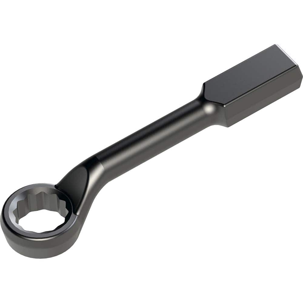 Petol - Box Wrenches; Wrench Type: Offset ; Tool Type: Striking Wrench ; Size (Inch): 1-1/4 ; Number of Points: 12 ; Head Type: Single End ; Finish/Coating: Black Oxide - Exact Industrial Supply