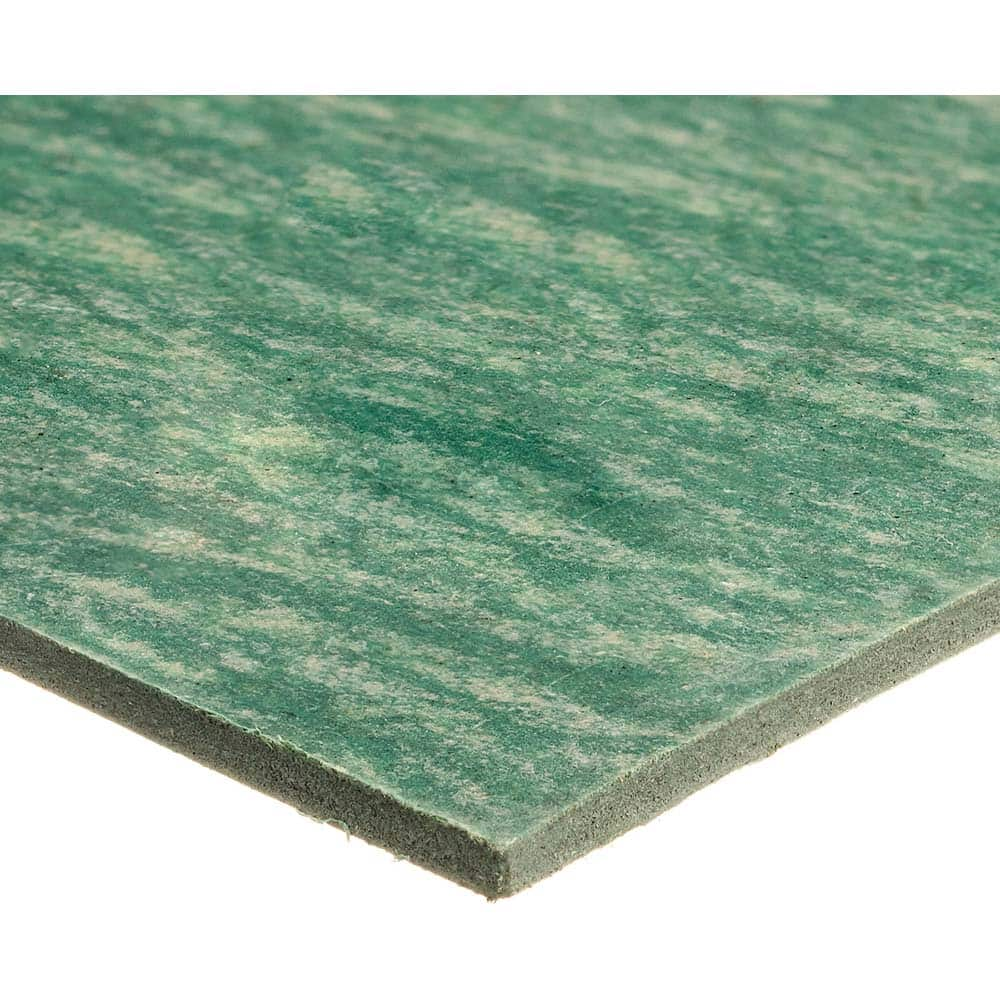 Sheet Gasketing; Width (Inch): 6; Thickness: 1/16; Length (Inch): 6.0000; Color: Green; Material: Aramid Fiber with Buna-N Rubber Blend; Maximum Working Pressure: 1450; Length (Inch): 6; Minimum Temperature (F): 0.000; Material: Aramid Fiber with Buna-N R