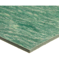 USA Sealing - Sheet Gasketing; Width (Inch): 60 ; Thickness: 1/64 (Inch); Length (Inch): 60.0000 ; Color: Green ; Material: Aramid Fiber with Buna-N Rubber Blend ; Maximum Working Pressure: 1450 - Exact Industrial Supply