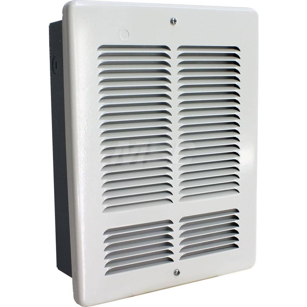 Electric Forced Air Heaters; Heater Type: Wall; Maximum BTU Rating: 6824; Voltage: 208V; Phase: 1; Wattage: 2000; Overall Length (Decimal Inch): 13.6300; Overall Width (Inch): 10; Overall Width (Decimal Inch - 4 Decimals): 10.0000; Overall Height (Decimal