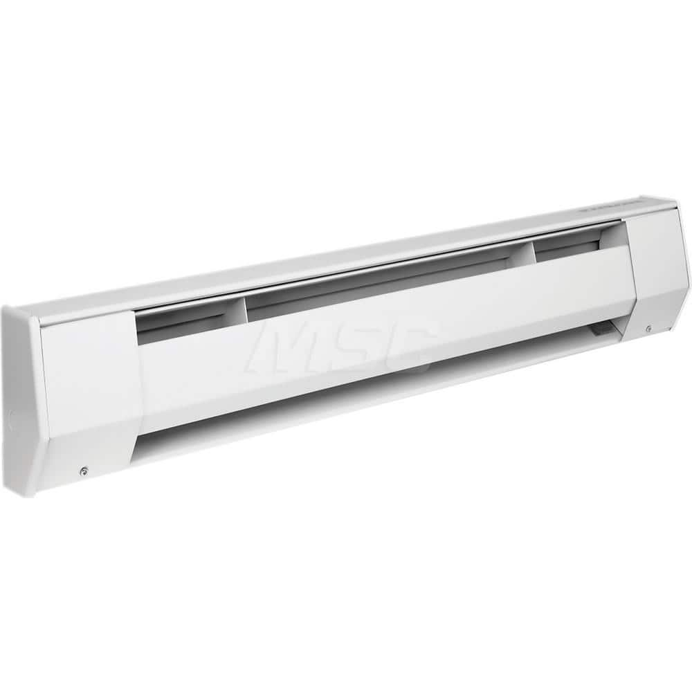 Electric Baseboard Heating; Length (Inch): 27.00; Heater Type: Electric Baseboard Heater; Voltage: 240.00; Duty Rating: Residential Grade; Rod Material: Chromium; Nickel; Wattage: 500; Heating Capacity: 1706; Maximum Area Heated: 50; Maximum Amperage: 2.1