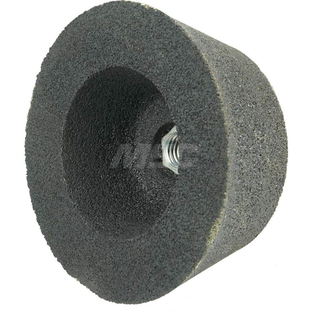 Tool & Cutting Grinding Wheel: 6″ Dia, 1″ Width, 16 Grit, Q Hardness, Type 11 Zirconia Alumina, Medium, 7,260 Max RPM