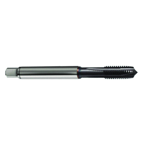 M6 × 1.0 3FL 6H PM Cobalt Spiral Pointed Plug Tap-TiCN FORM-B DIN 371 - Eagle Tool & Supply