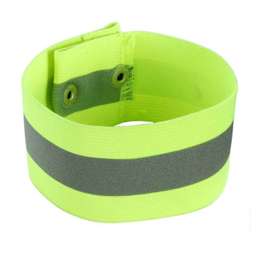 8001 S/M Lime Arm/Leg Band- Button Snap Closure - Eagle Tool & Supply