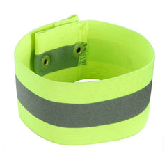 8001 S/M Lime Arm/Leg Band- Button Snap Closure - Eagle Tool & Supply