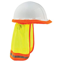 8005 Lime Hi-Vis Mesh Neck Shade W/ Reflective - Eagle Tool & Supply