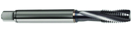 M10x1.5 6H 3-Flute PM Cobalt Semi-Bottoming 15 degree Spiral Flute Tap-TiCN - Eagle Tool & Supply