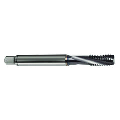 ‎M3 × 0.5 3FL 6H PM Cobalt Spiral Flute Semi-Bott Tap-TiCN FORM-C-15 Degree Helix - Eagle Tool & Supply