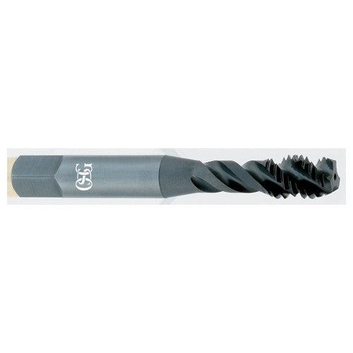 ‎6-32 Dia-H3-3 FL-HSS-Steam Oxide-Modified Bottom Spiral Flute Tap - Eagle Tool & Supply
