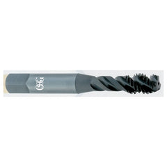 ‎1/4-28 Dia-H5-3 FL-HSS-Steam Oxide-Modified Bottom Spiral Flute Tap - Eagle Tool & Supply